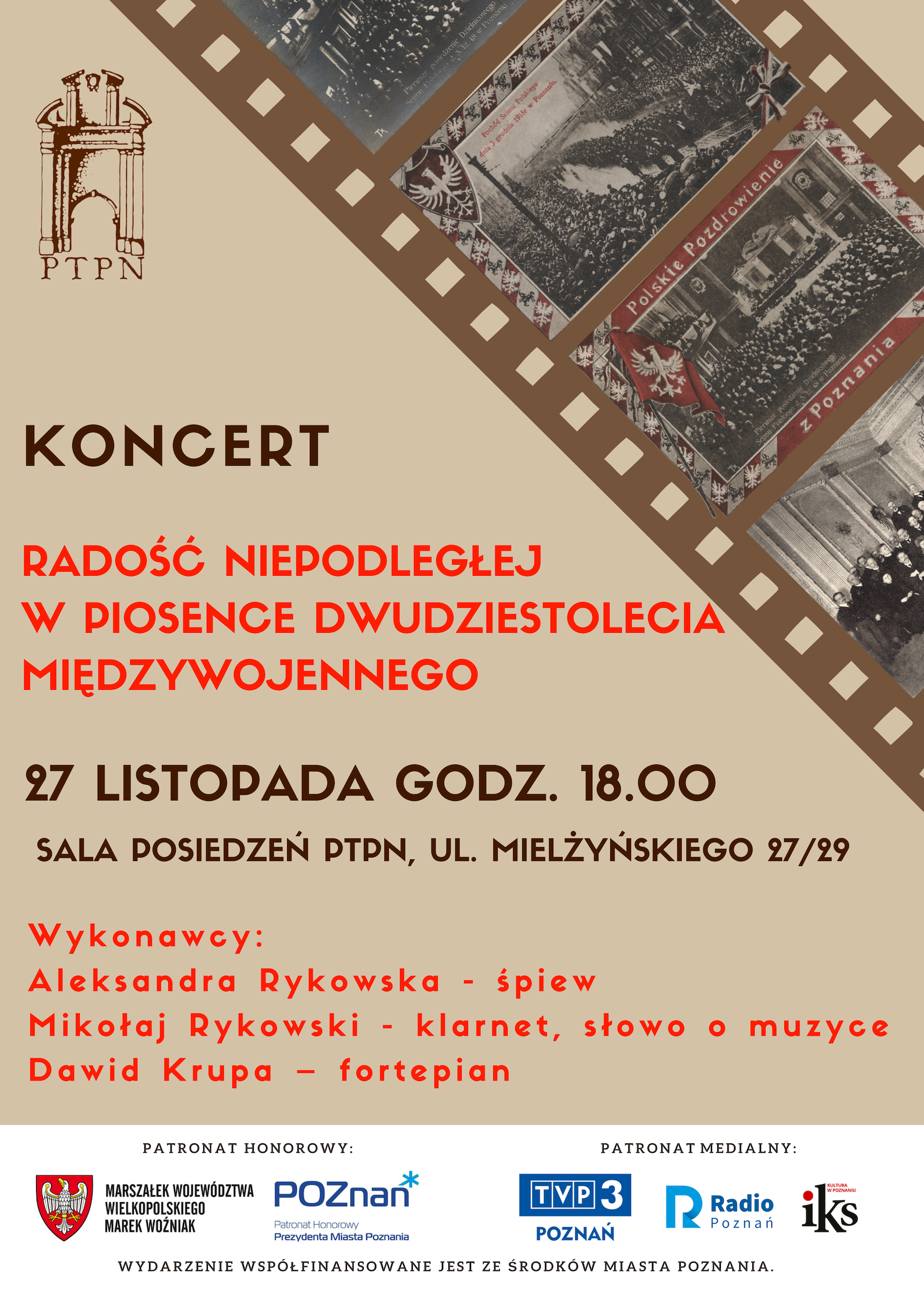 Konferencja W przededniu Powstania – od Polskiego Sejmu Dzielnicowego do przyjazdu Paderewskiego i koncert
