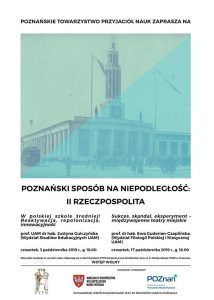 Wykład "W polskiej szkole średniej! Reaktywacja, repolonizacja, innowacyjność"