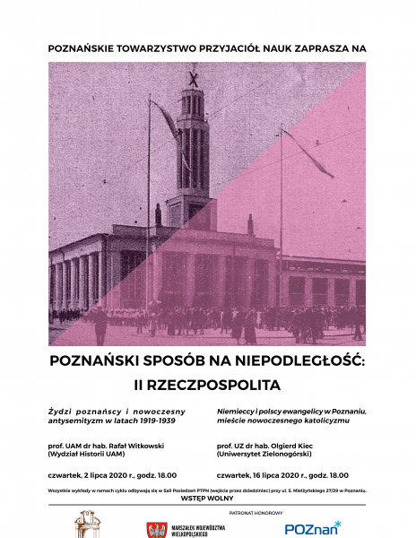 Lipcowe wykłady – Poznański sposób na niepodległość: II Rzeczpospolita