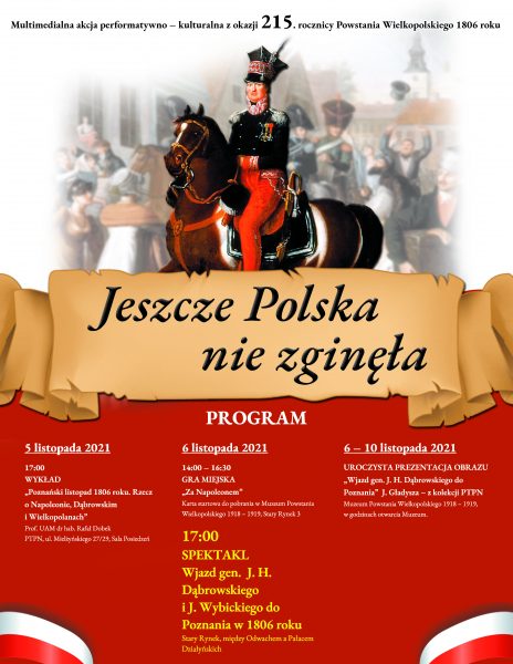 Obchody 215. rocznicy Powstania Wielkopolskiego 1806 r.