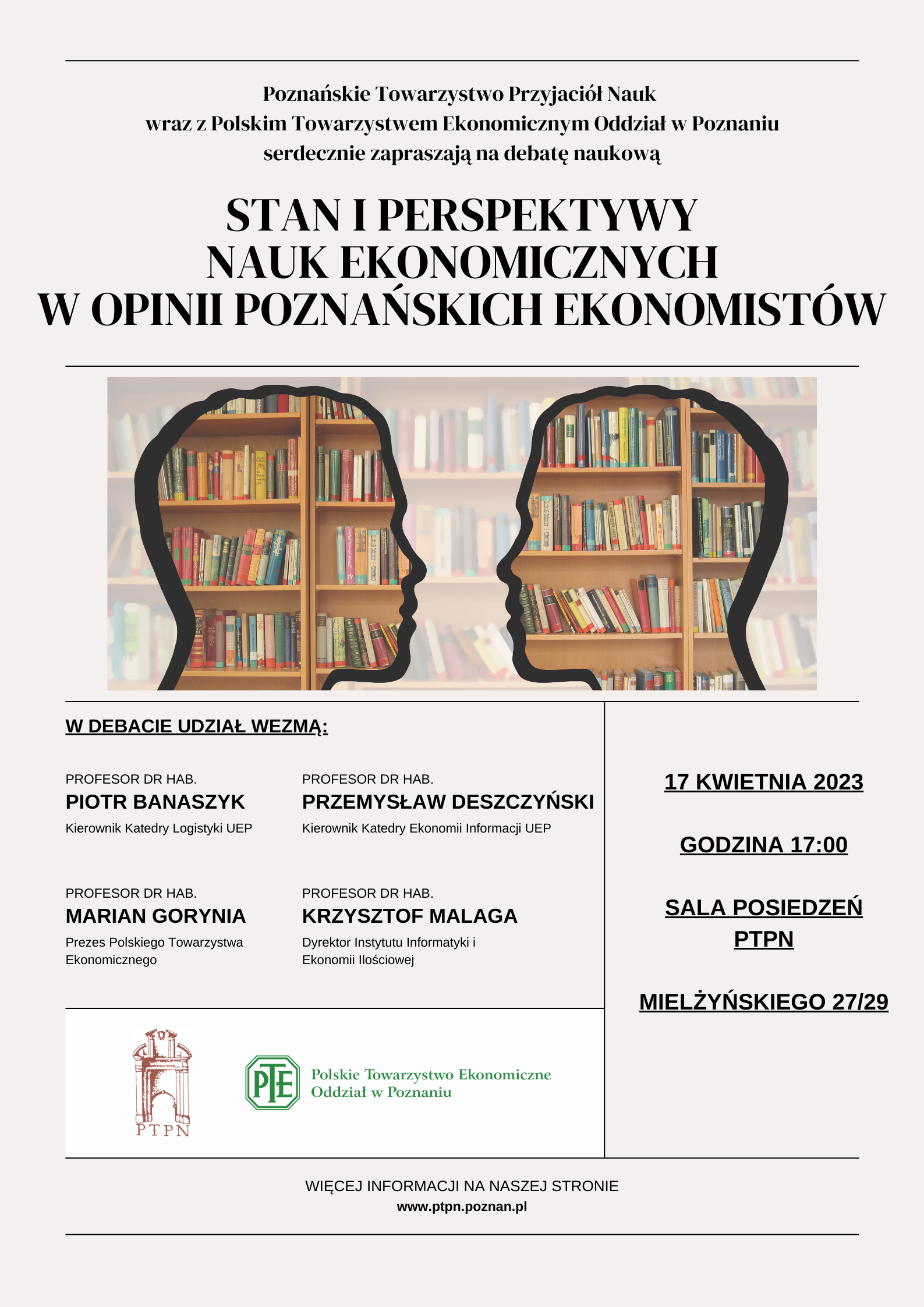 Debata: Stan i perspektywy nauk ekonomicznych w opinii poznańskich ekonomistów