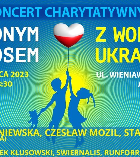 „Jednym Głosem z Wolną Ukrainą II” – Soyka, Mozil, Kwietniewska (Wanda i Banda) i inni