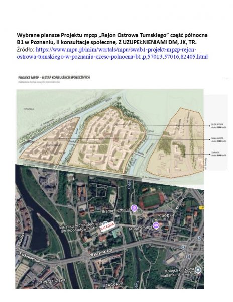 List otwarty Pani Prezes Towarzystwa Opieki nad Zabytkami Oddział w Poznaniu, Przewodniczącego Wydziału Nauk o Sztuce PTPN oraz Prezesa Oddziału Poznańskiego Stowarzyszenia Historyków Sztuki do Prezydenta Miasta Poznania