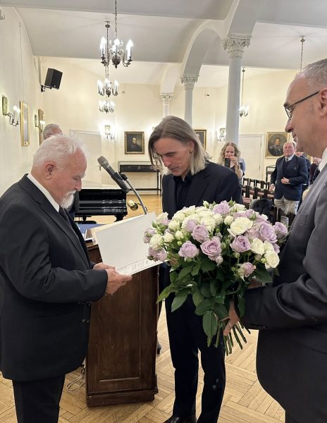 Uroczystość nadania godności członka honorowego Towarzystwa Panu prof. Mieczysławowi Rokoszowi 10.06.2025. – relacja