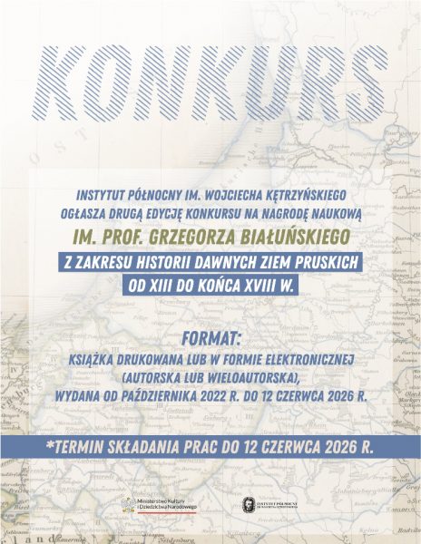Konkurs na Nagrodę Naukową im. prof. Grzegorza Białuńskiego